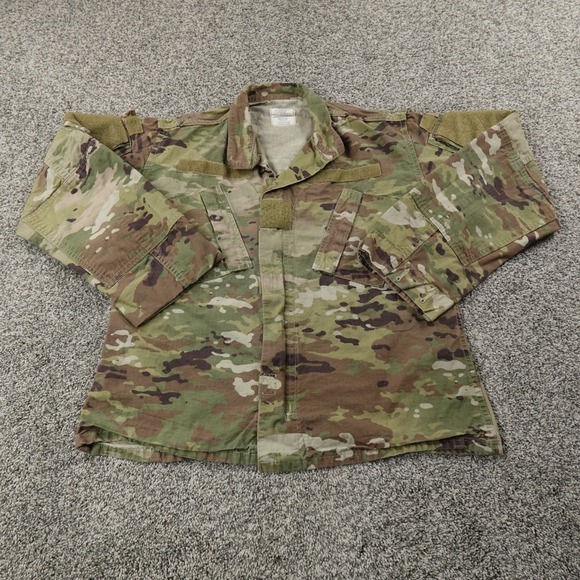 Military Jacket Mens S Multicam OCP Camo Army Combat Uniform Coat Tactical ACU - Picture 3 of 12